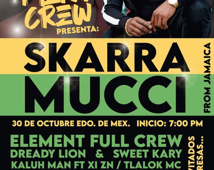 Skaramucci en México este 30 de Octubre cannatlan