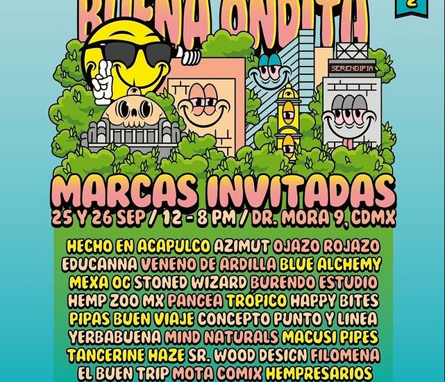 Festival Buena Ondita en CDMX cannatlan