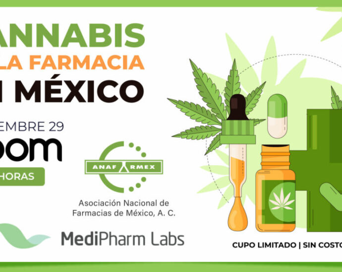 Webinar Cannabis en la Farmacia en México, Zoom cannatlan