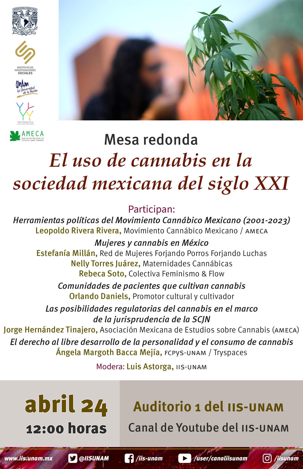 Mesa Redonda En La UNAM: El Uso De Cannabis En La Sociedad Mexicana Del ...